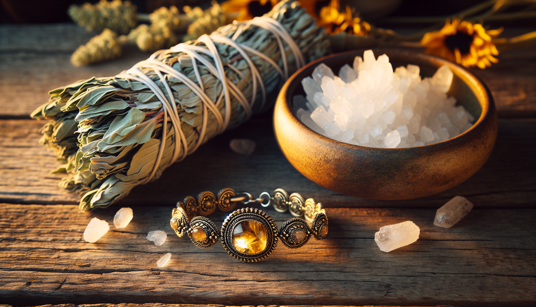 封面图片 - nurturing-your-citrine-bracelet-spiritual-cleansing-practices-revealed
