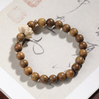 KarmaRipple's Green Sandalwood Boxwood Lotus Soothing Bracelet