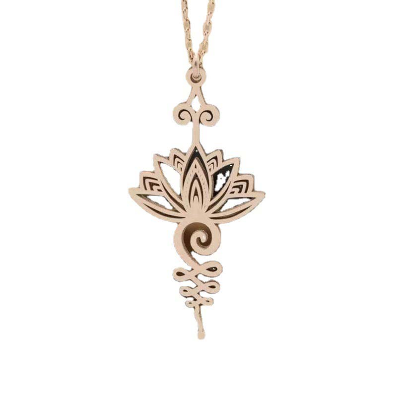 KarmaRipple's Lotus Fortune Wealth Pendant Necklace p7