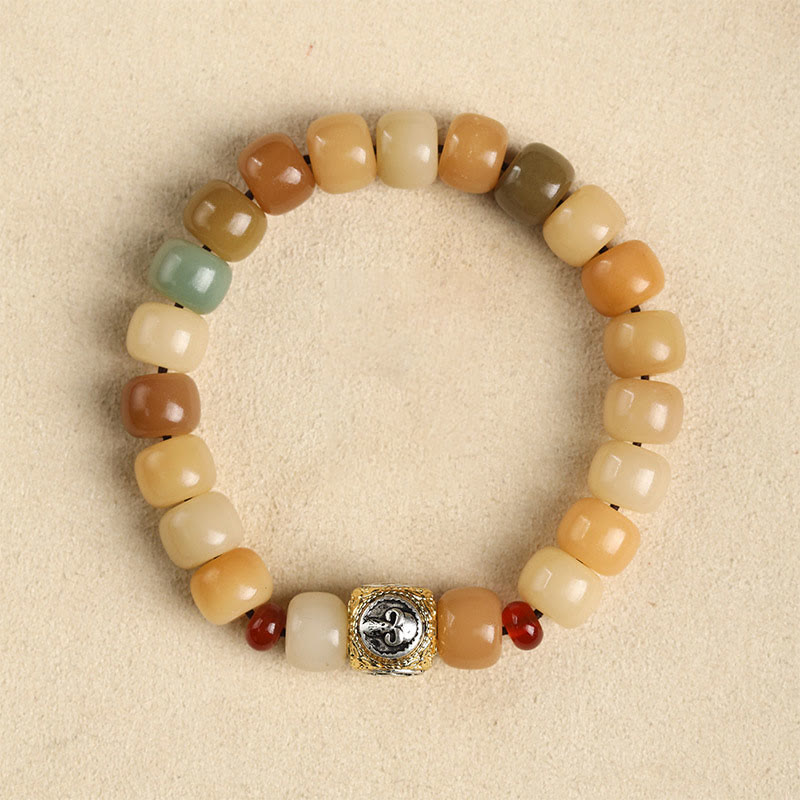 KarmaRipple's Authentic Bodhi Seed The Lord of the Corpse Forest Om Mani Padme Hum Wisdom Bracelet p24