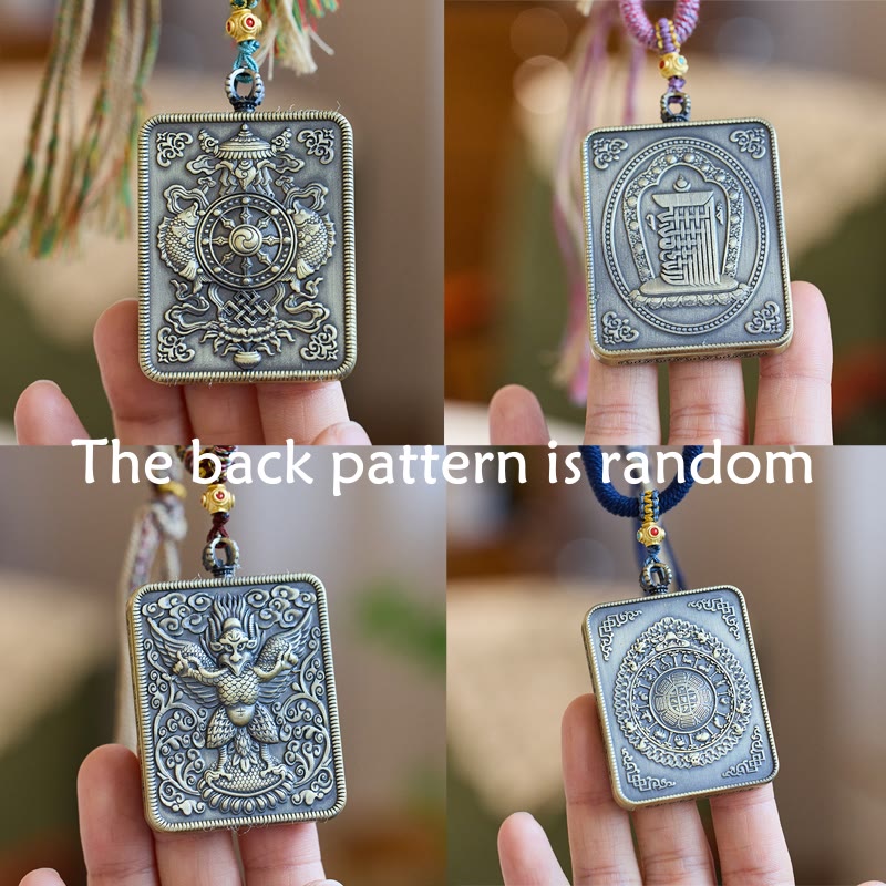 KarmaRipple's Tibetan Zakiram Goddess of Wealth Past And Present Ghau Prayer Box Pendant Necklace p6