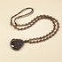 Ice Obsidian / Natural Bead Chain