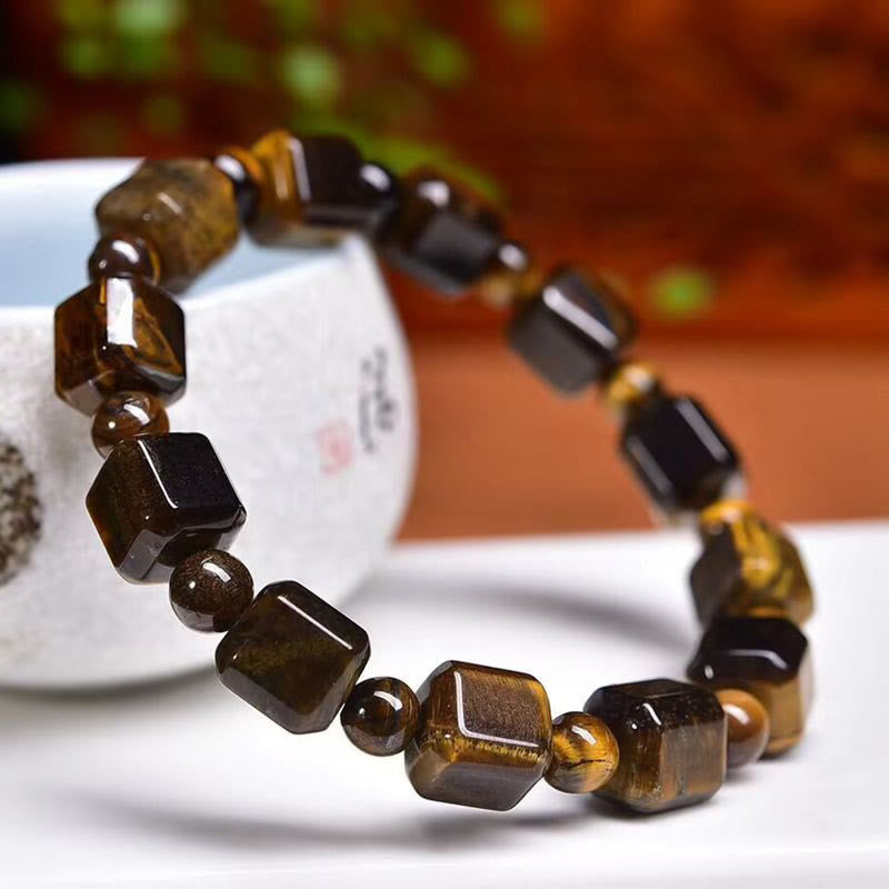KarmaRipple's Tiger Eye Protection Bracelet p1