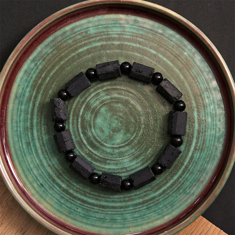 KarmaRipple's Black Tourmaline Wisdom Bracelet p7