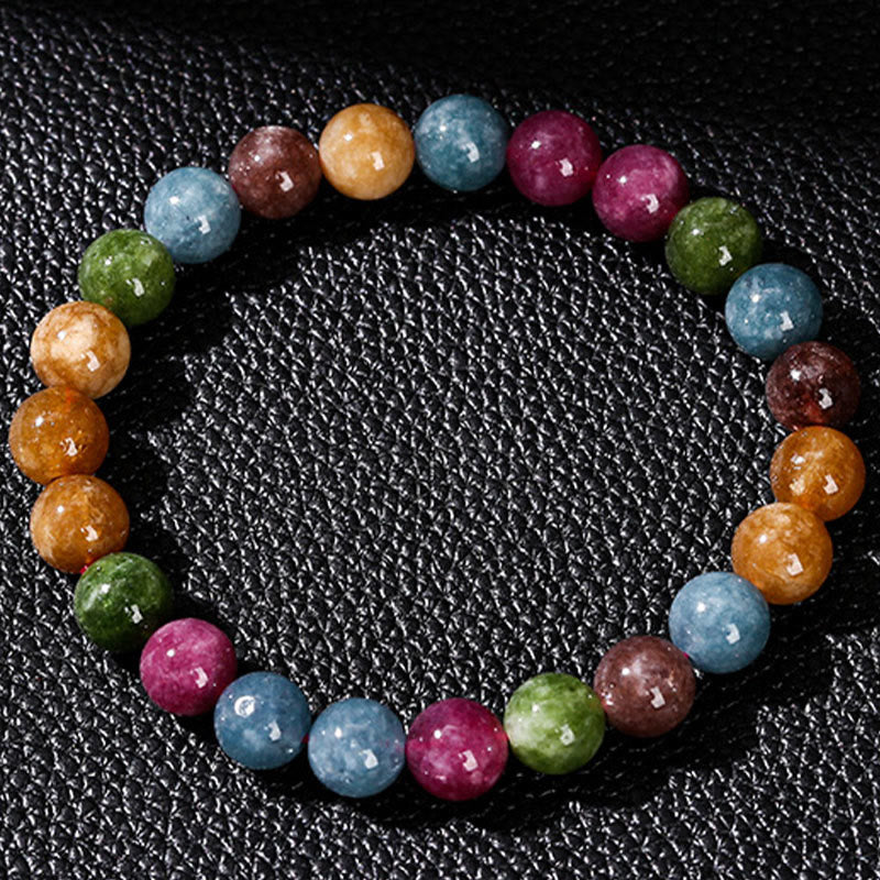 KarmaRipple's Multicolor Tourmaline Positive Bracelet p8