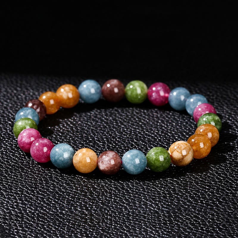 KarmaRipple's Multicolor Tourmaline Positive Bracelet p12