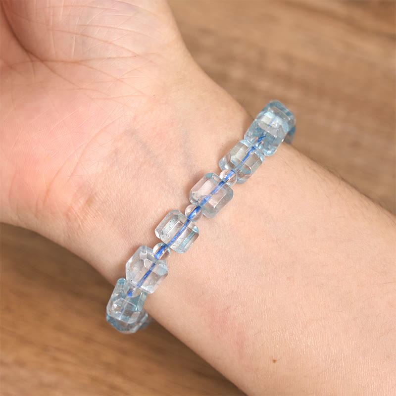 KarmaRipple's Blue Topaz Clarity Bracelet p3