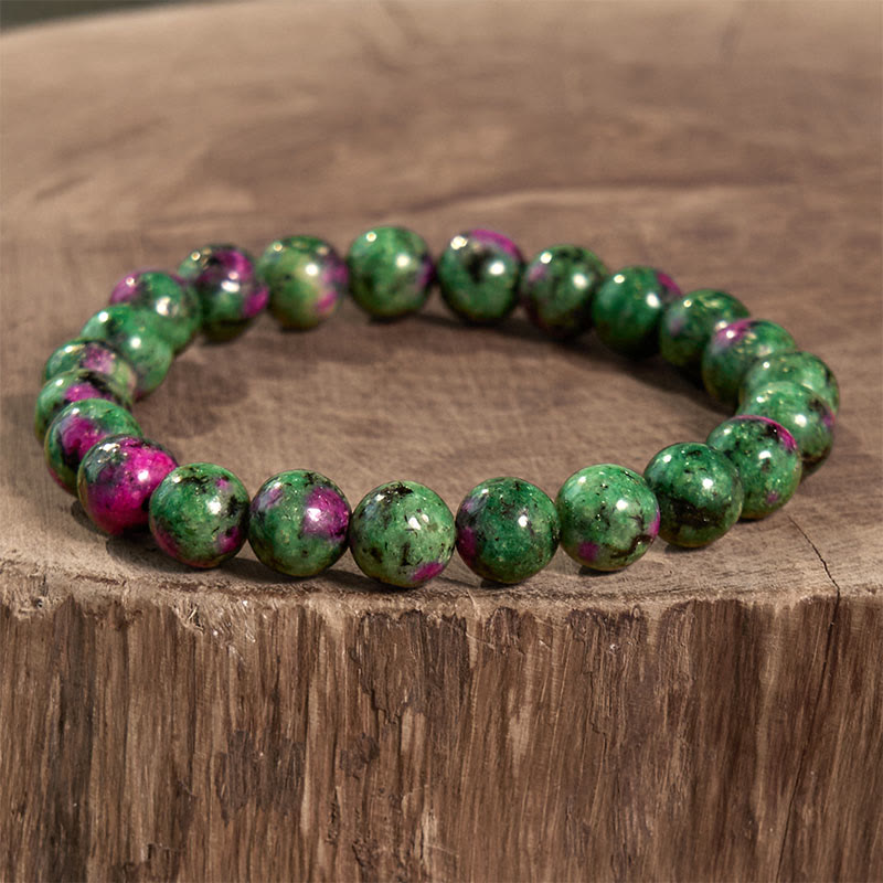 KarmaRipple's Ruby Zoisite Connection Bracelet p2