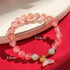 South Red Agate White Agate(Wrist Circumference: 15-17cm)