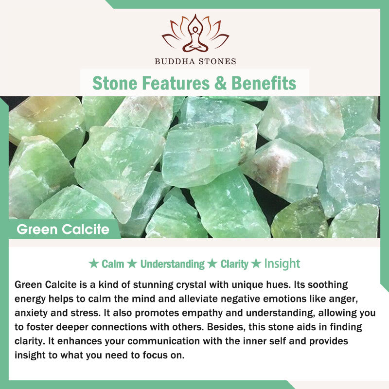 KarmaRipple's Green Calcite Lovely Rabbit Talisman Clarity Bracelet p7