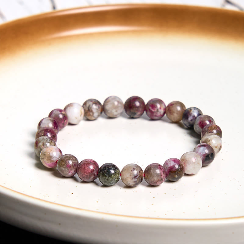 KarmaRipple's KarmaRipple Plum Blossom Tourmaline Balance Bracelet p9