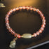 South Red Agate Hetian Jade(Wrist Circumference: 16-18cm)