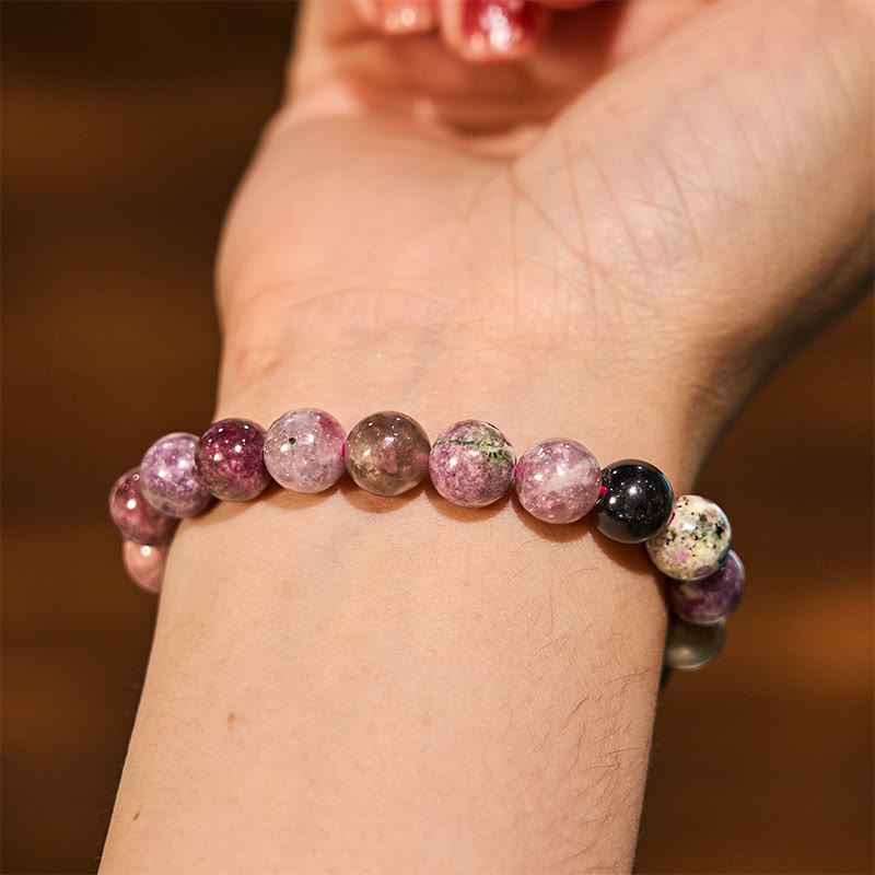 KarmaRipple's Rainbow Tourmaline Positive Bracelet p6