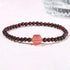 4mm Garnet Strawberry Quartz(Wrist Circumference 14-16cm)