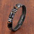 Yellow-Black Tiger Eye-Black / 16-18cm
