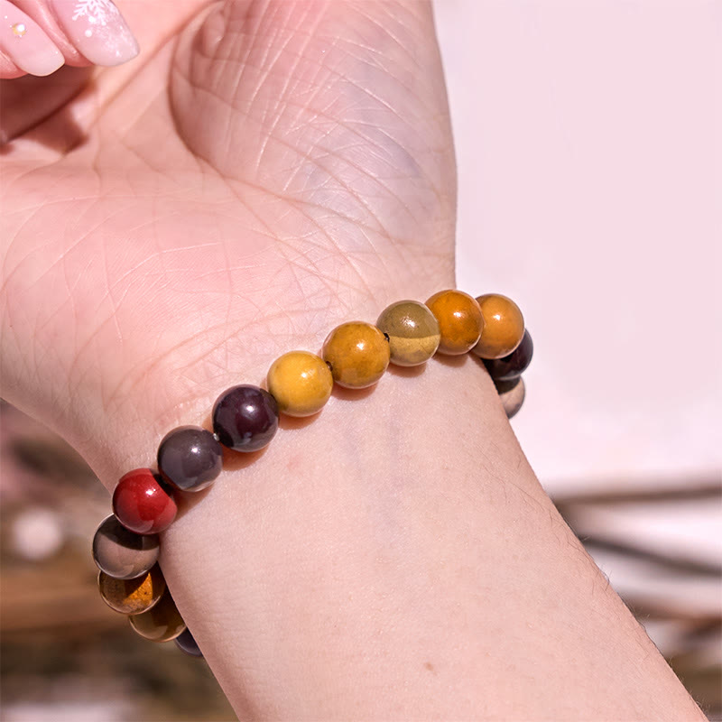 KarmaRipple's Boost Vitality Warm Color Series Positive Courage Bracelet p28