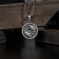 KarmaRipple's Pure Tin Polishing Koi Fish Wealth Pendant Necklace