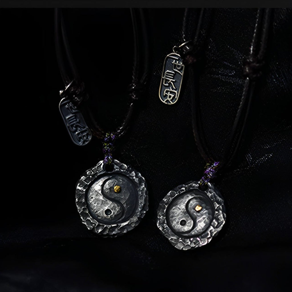 KarmaRipple's 999 Sterling Silver Tai Chi Yin Yang Design Balance Pendant Necklace p12