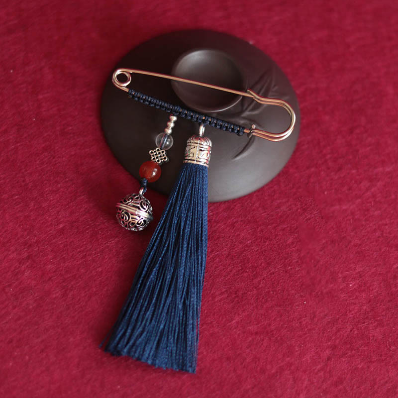 KarmaRipple's Retro Bell Tassels Brooch p4