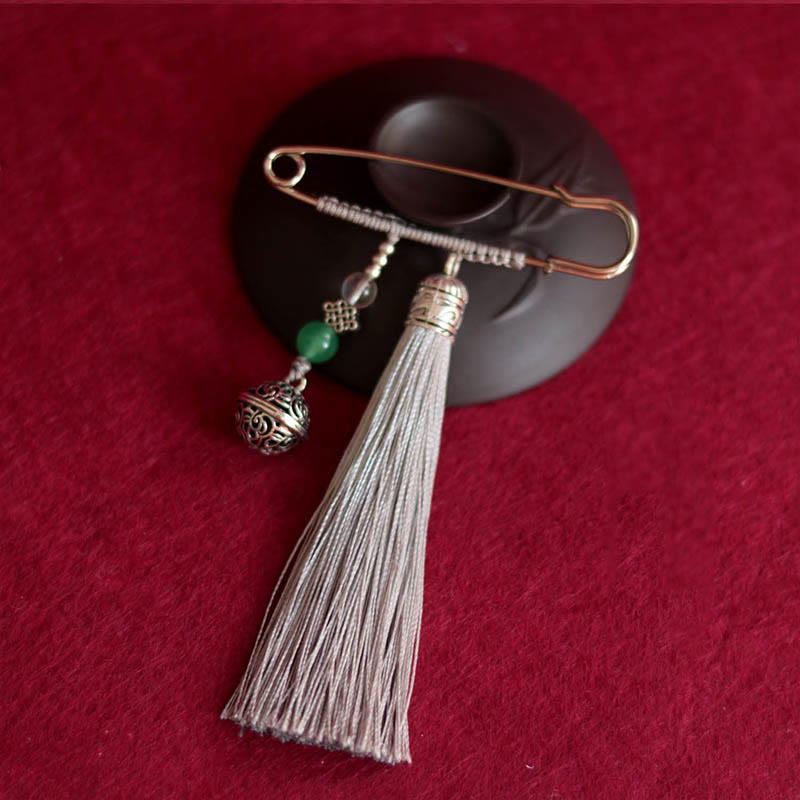 KarmaRipple's Retro Bell Tassels Brooch p5