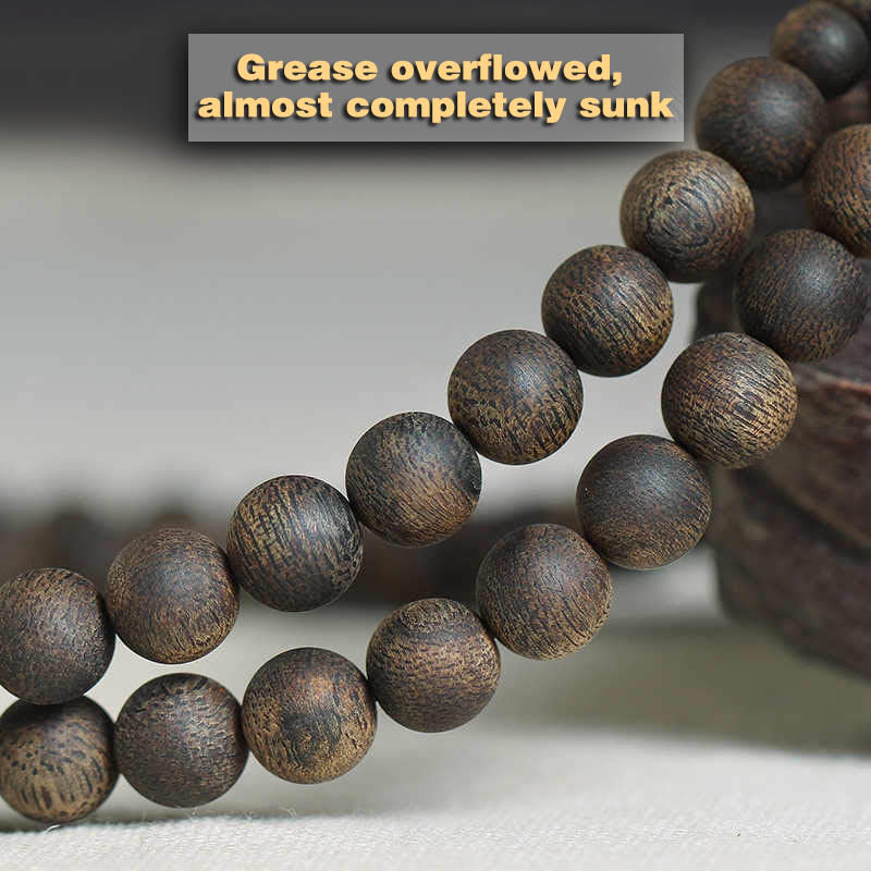 KarmaRipple's Nha Trang 108 Mala Beadwork 8mm Ivory Qinan Vietnam Agarwood Peace Bracelet p4
