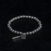 KarmaRipple's Titanium Steel Good Fortune Balance Bracelet