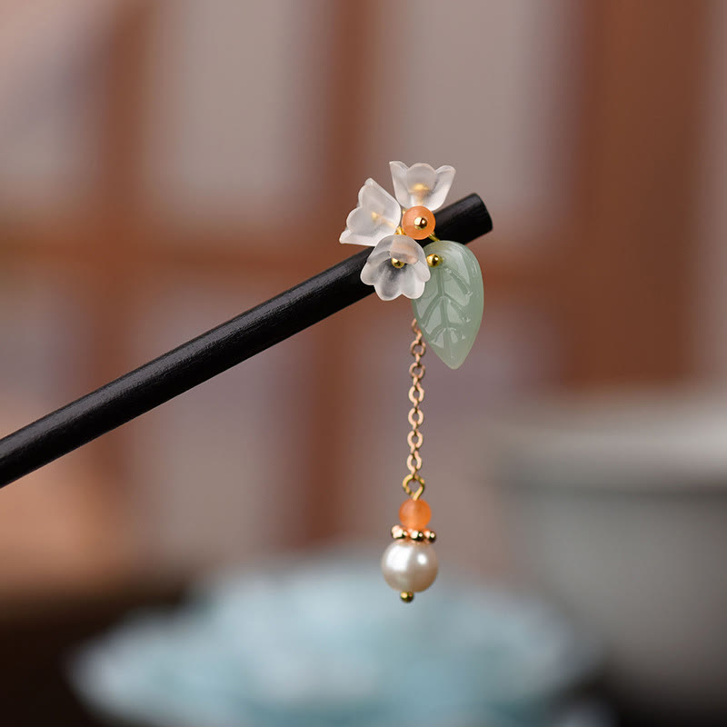 KarmaRipple's Ebony Liuli Lily of the Valley Courage Hairpin p13