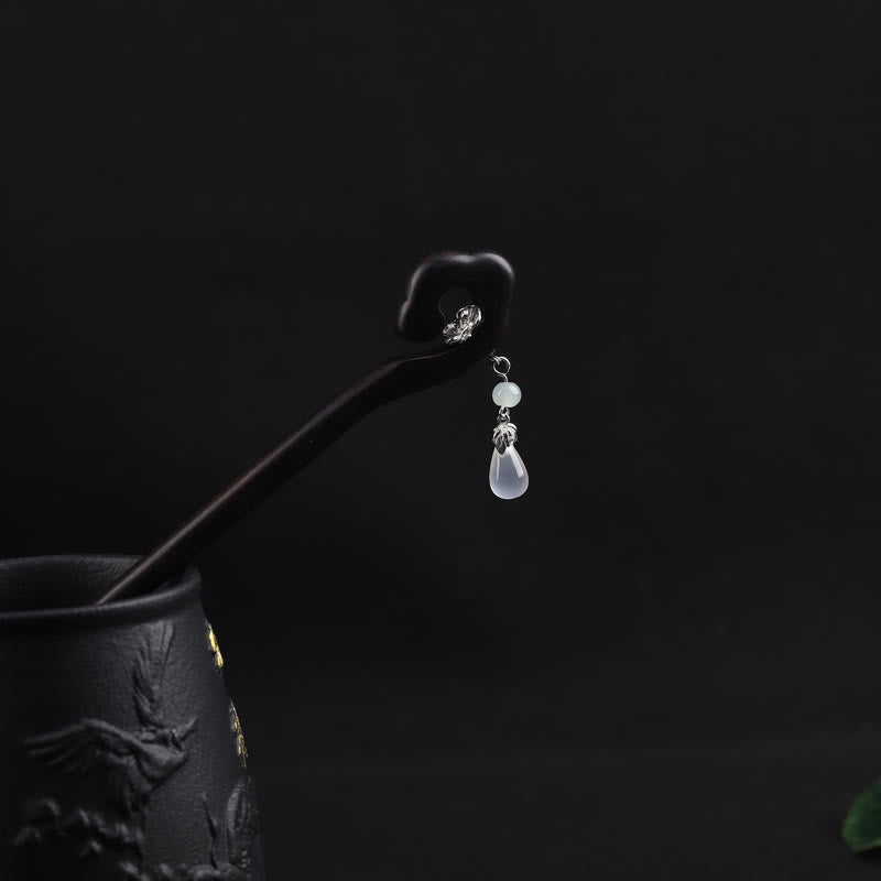 KarmaRipple's Ebony Auspicious Cloud Courage Hairpin p10