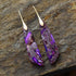 Purple Emperor Stone(Copper Posts)-Golden