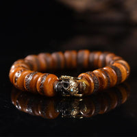 KarmaRipple's Vintage Tibetan Camel Bone Yak Bone Balance Bracelet