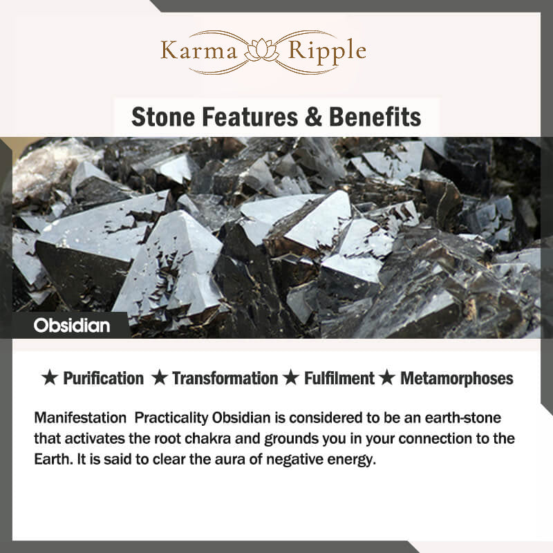 KarmaRipple's Double Pixiu Obsidian Wealth Bracelet p8