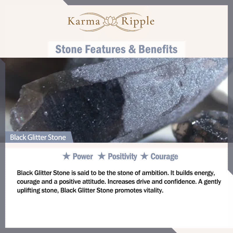 KarmaRipple's Authentic Irregular Shape Stone Gemstone Meditation Balance Bracelet p38