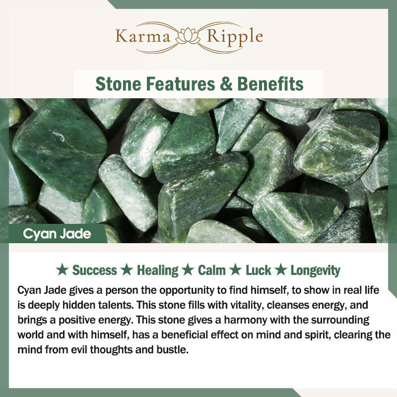 KarmaRipple's Green Jade Fortune Ring p6