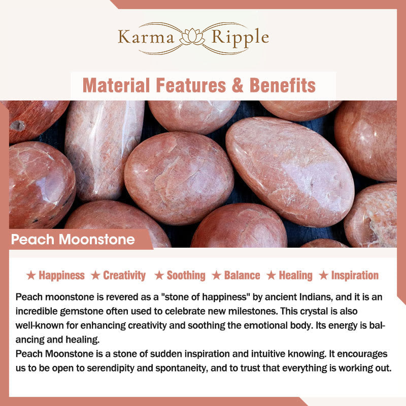 KarmaRipple's Boost Vitality Warm Color Series Positive Courage Bracelet p35