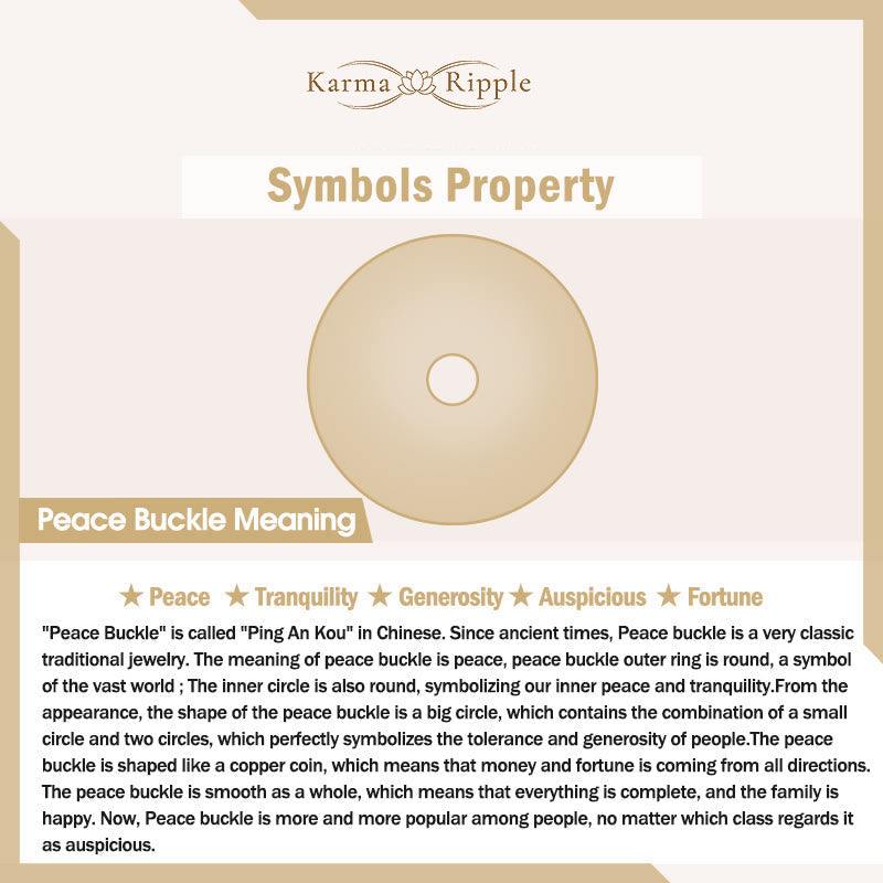 KarmaRipple's Peace Buckle Citrine Gemstone Prosperity Bracelet p7