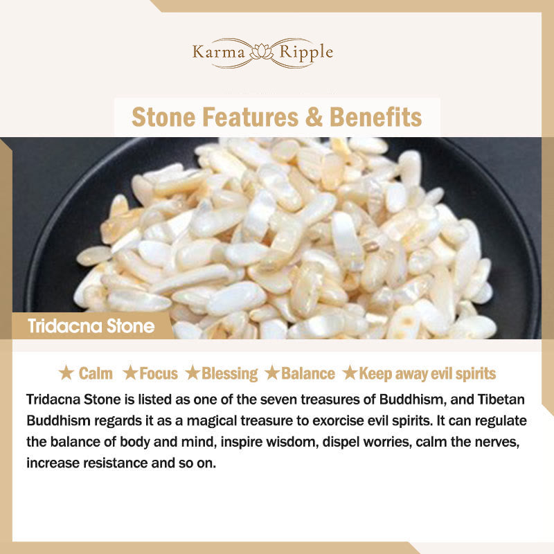 KarmaRipple's Tridacna Stone Pearl Bead Butterfly Balancing Pendant Necklace Earrings Set p5