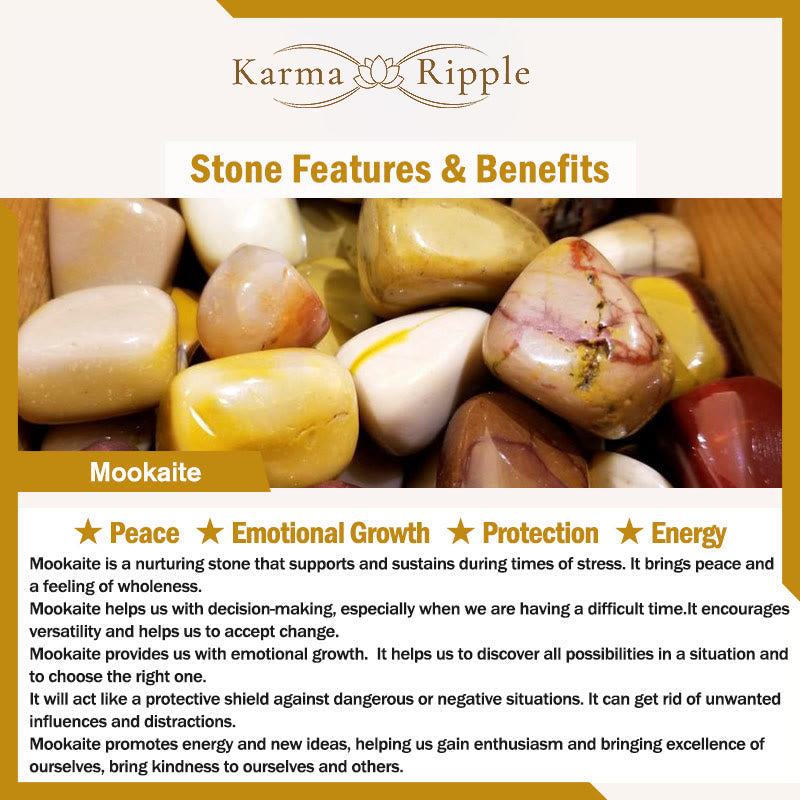 KarmaRipple's 108 Mala Beadwork Bian Stone Balancing Bracelet p6