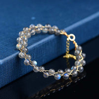 KarmaRipple's Authentic Moonstone Love Blessing Bracelet