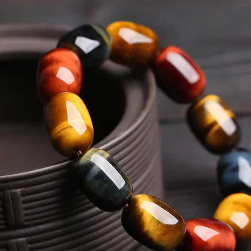 KarmaRipple's Authentic Tiger Eye Balancing Protection Bracelet p7