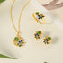 3Pcs (Necklace&Ring&Earrings)