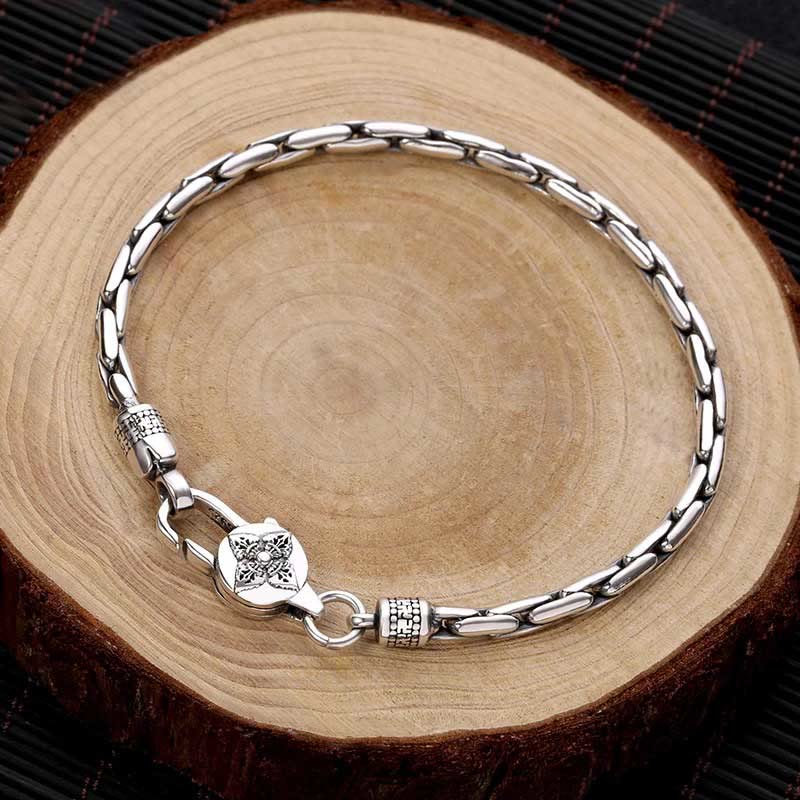 KarmaRipple's Tibetan Double Dorje Om Mani Padme Hum Buddha Swastika Vajra Strength Bracelet p15
