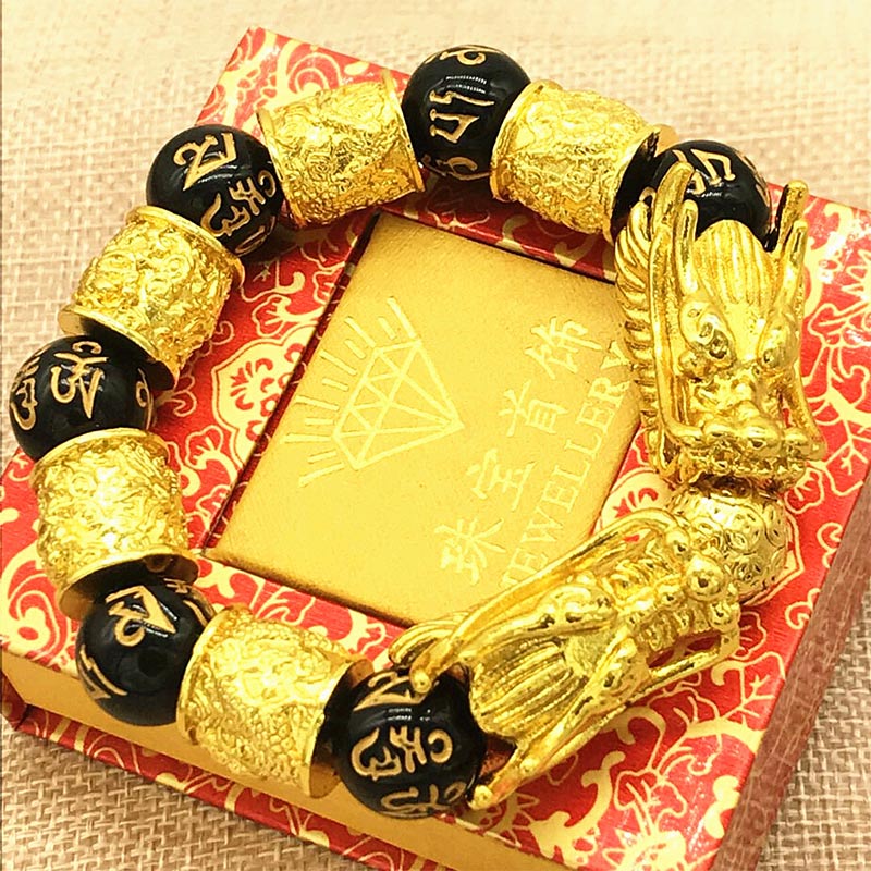 KarmaRipple's Double Dragon Wealth Protection Bracelet p5