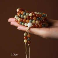 KarmaRipple's Bodhi Seed Mala Balance Wisdom Bracelet