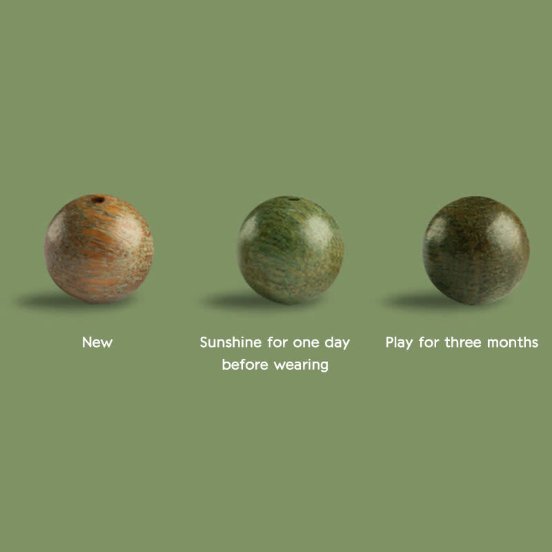 KarmaRipple's Tibetan Green Sandalwood Soothing Cure Bracelet p25