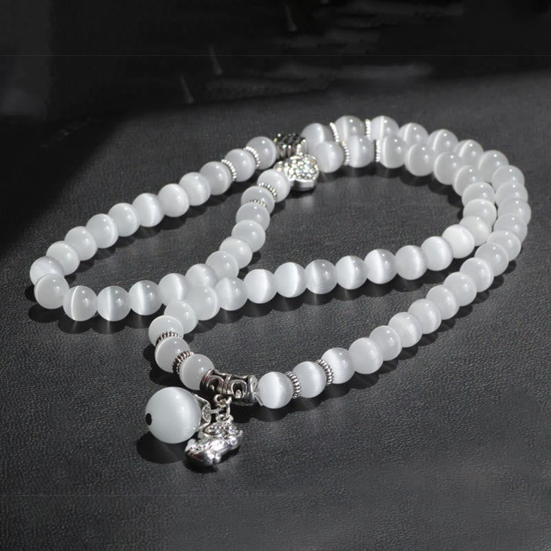 KarmaRipple's Cat Eye PiXiu Support Triple Wrap Bracelet p9