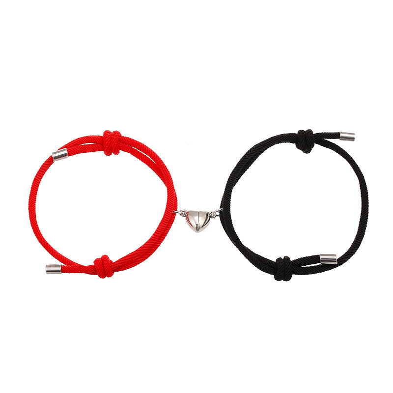 KarmaRipple's 2Pcs Love Magnetic Pair String Strength Bracelet p29