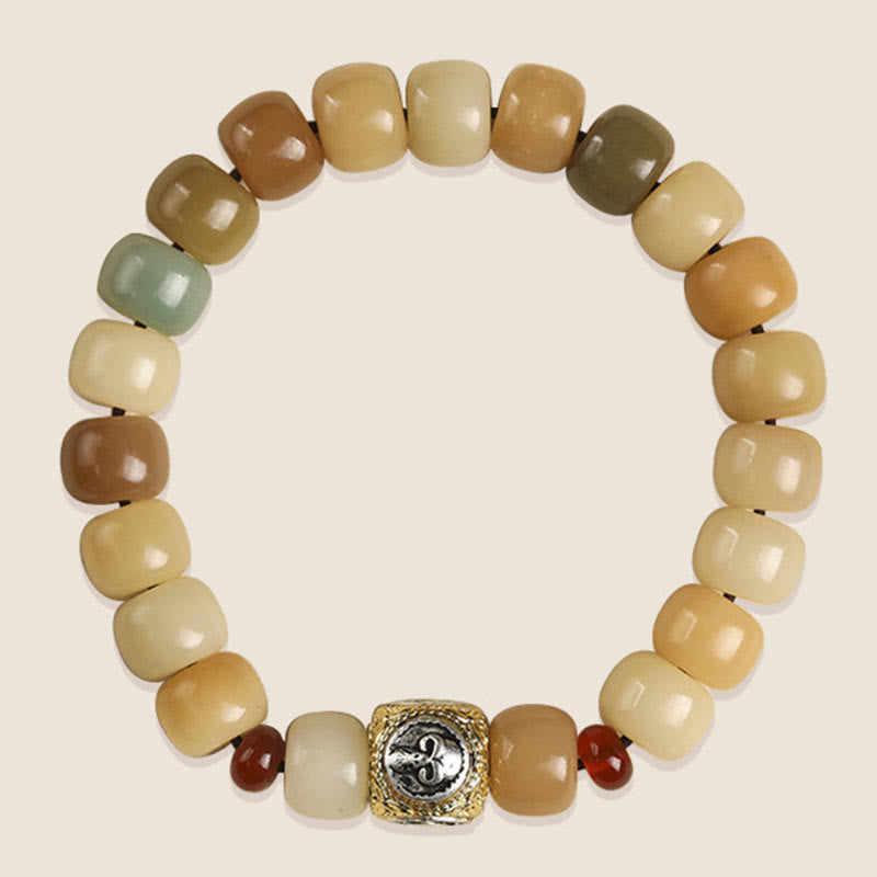 KarmaRipple's Authentic Bodhi Seed The Lord of the Corpse Forest Om Mani Padme Hum Wisdom Bracelet p10