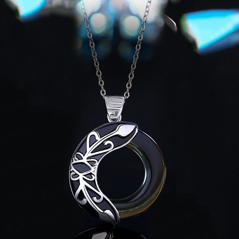 KarmaRipple's Love Wings Bronze Fortune Balancing Pendant Necklace p2