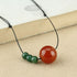 Red Agate&Green Aventurine