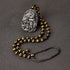 Obsidian Gold Retractable Bead String